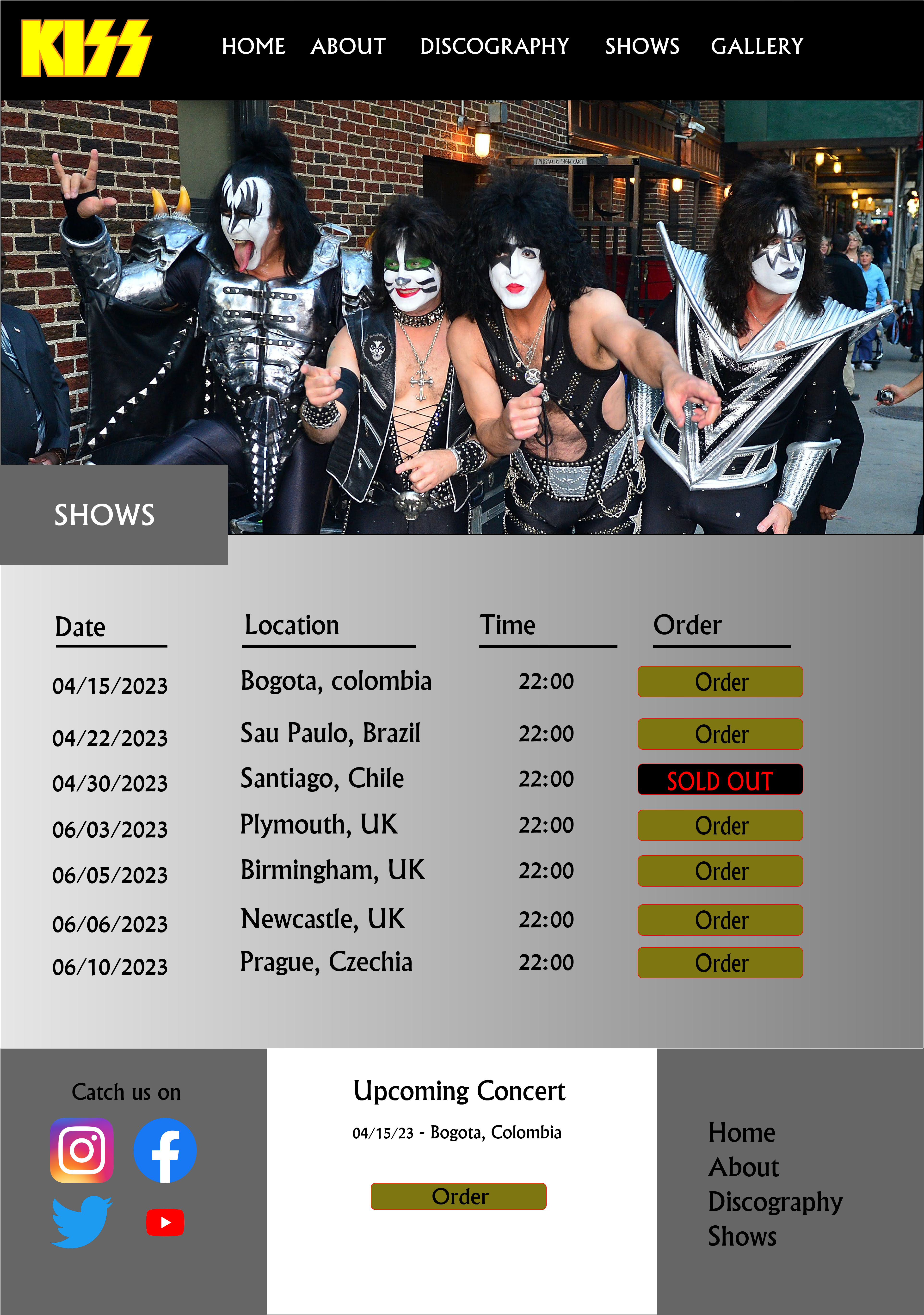 Kiss layout 4